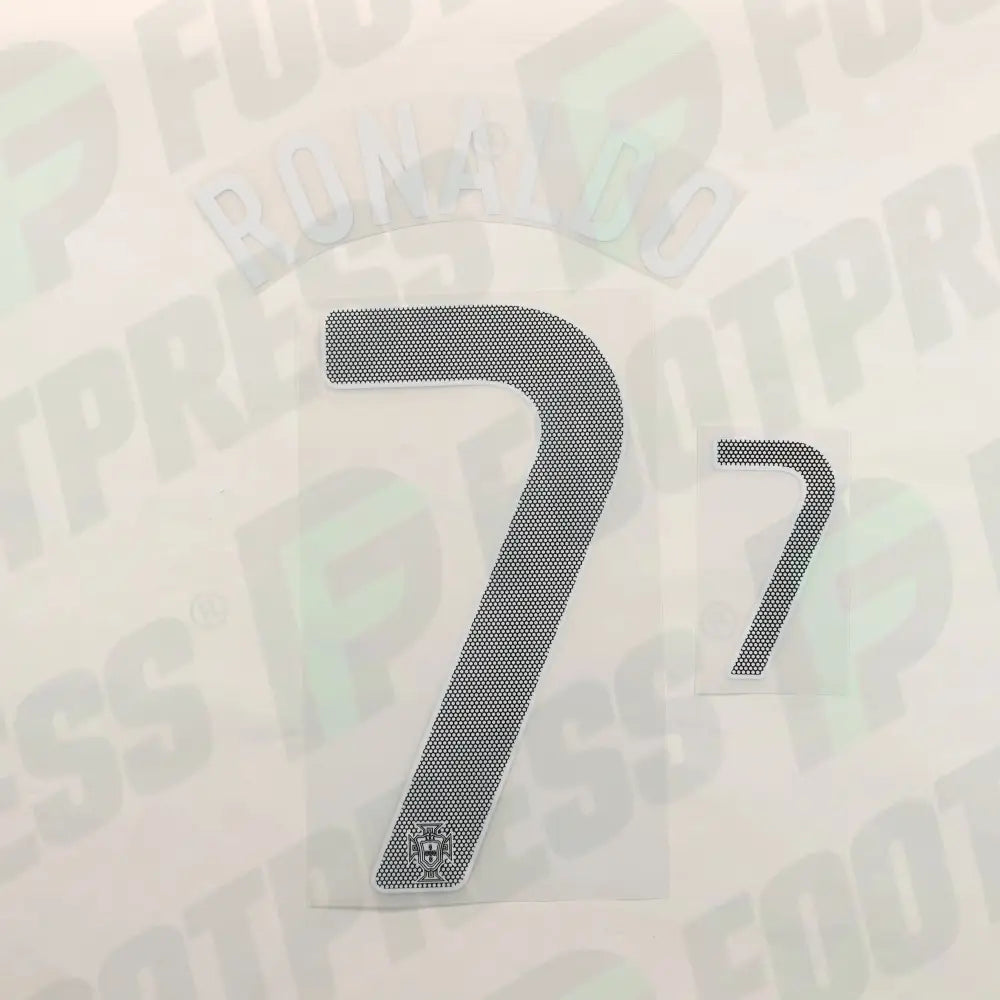 Official Nameset - Portugal, Ronaldo, WC 2010, Home, White