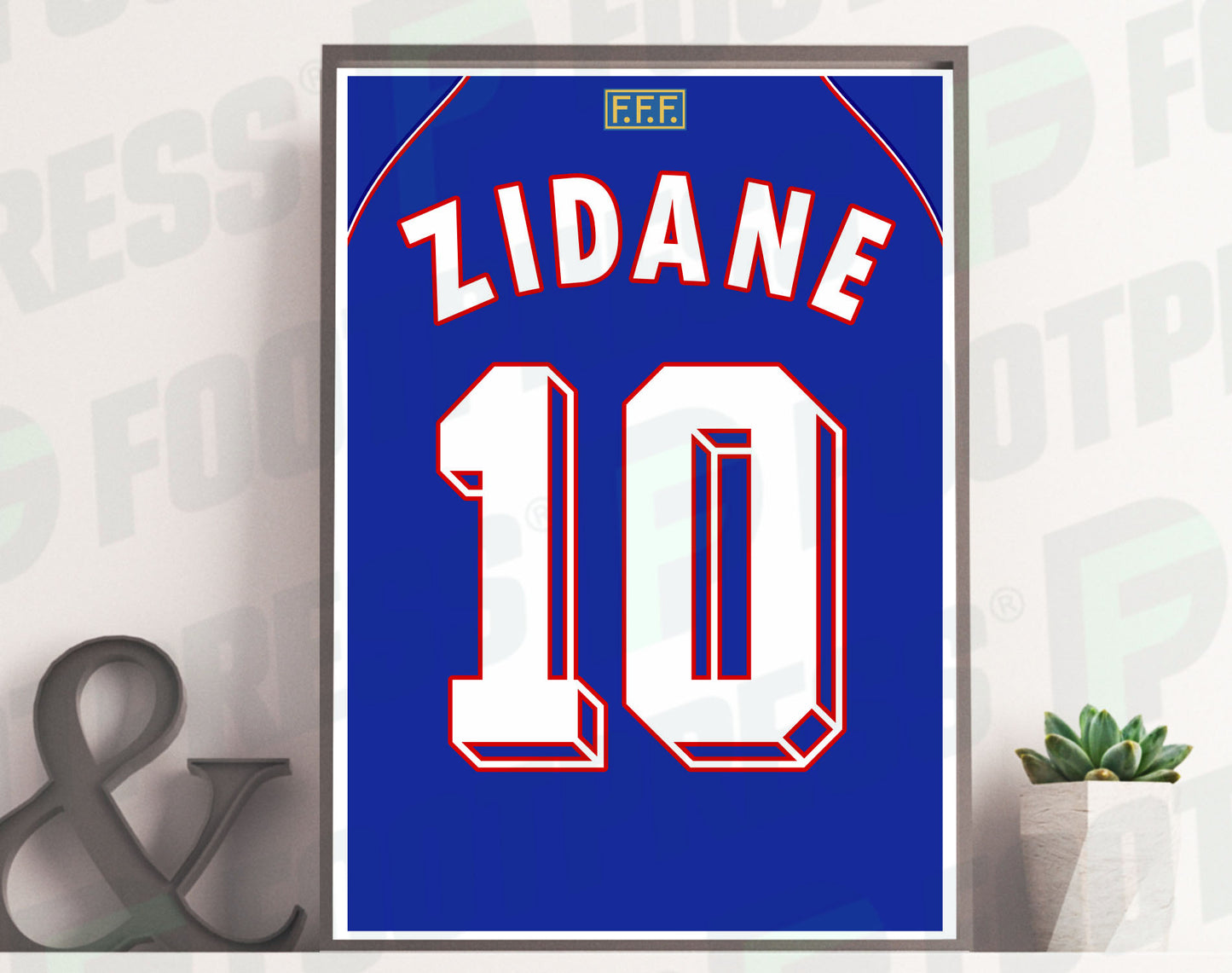 Zidane Francia Cartel 1998 Inicio Volver