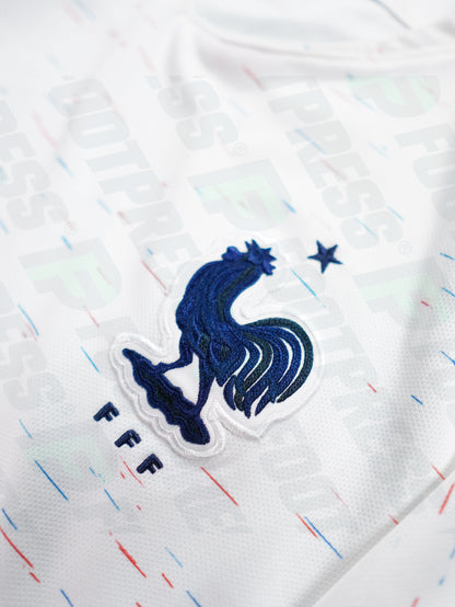 Maillot Officiel - France, 2018, Away, 1 étoiles, Boutique, (L)