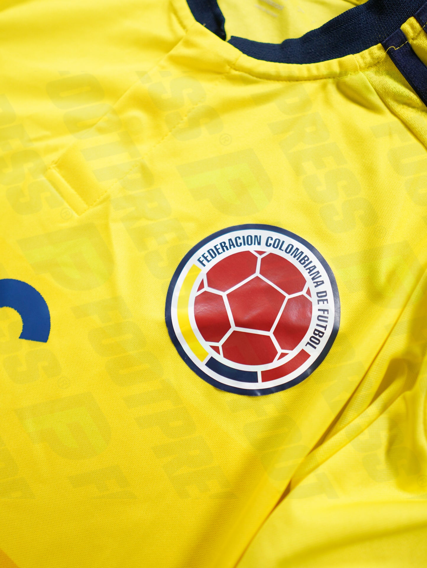 Maillot Officiel - Colombie, 2015, Home, Stock Pro, 6 (Environ S)