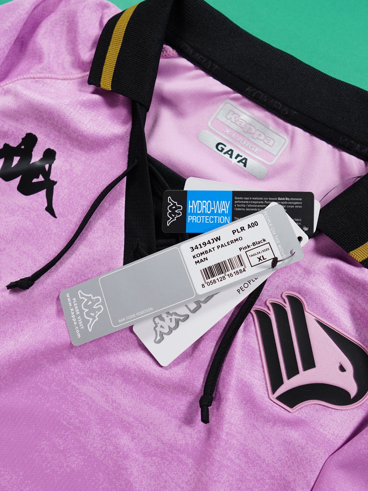 Maillot Officiel - Palermo FC, 2022/2023, Home, Boutique, (XL), BNWT