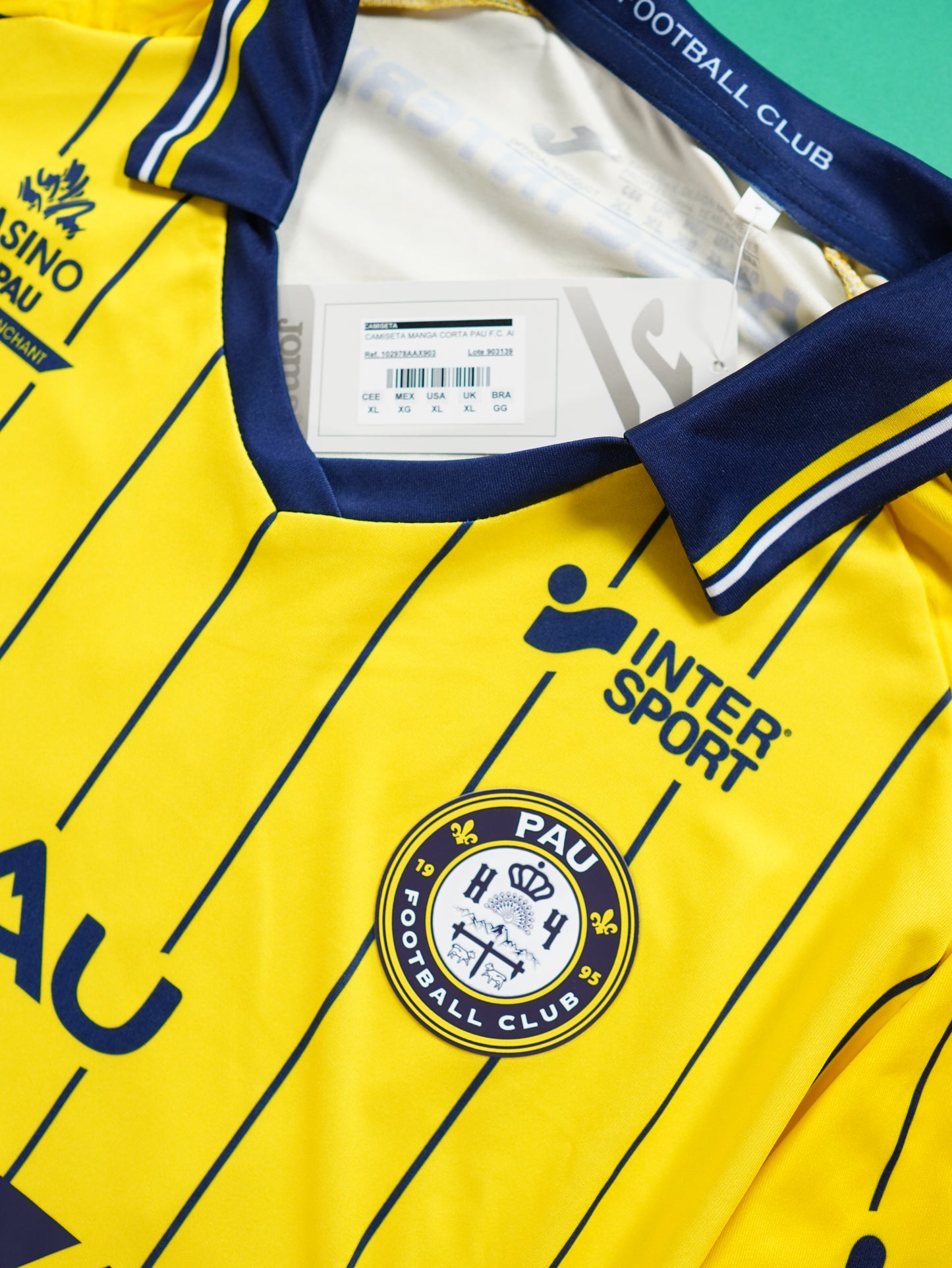 Maillot Officiel - Pau FC, 2024/2025, Home, Boutique, (XL), 22, BNWT