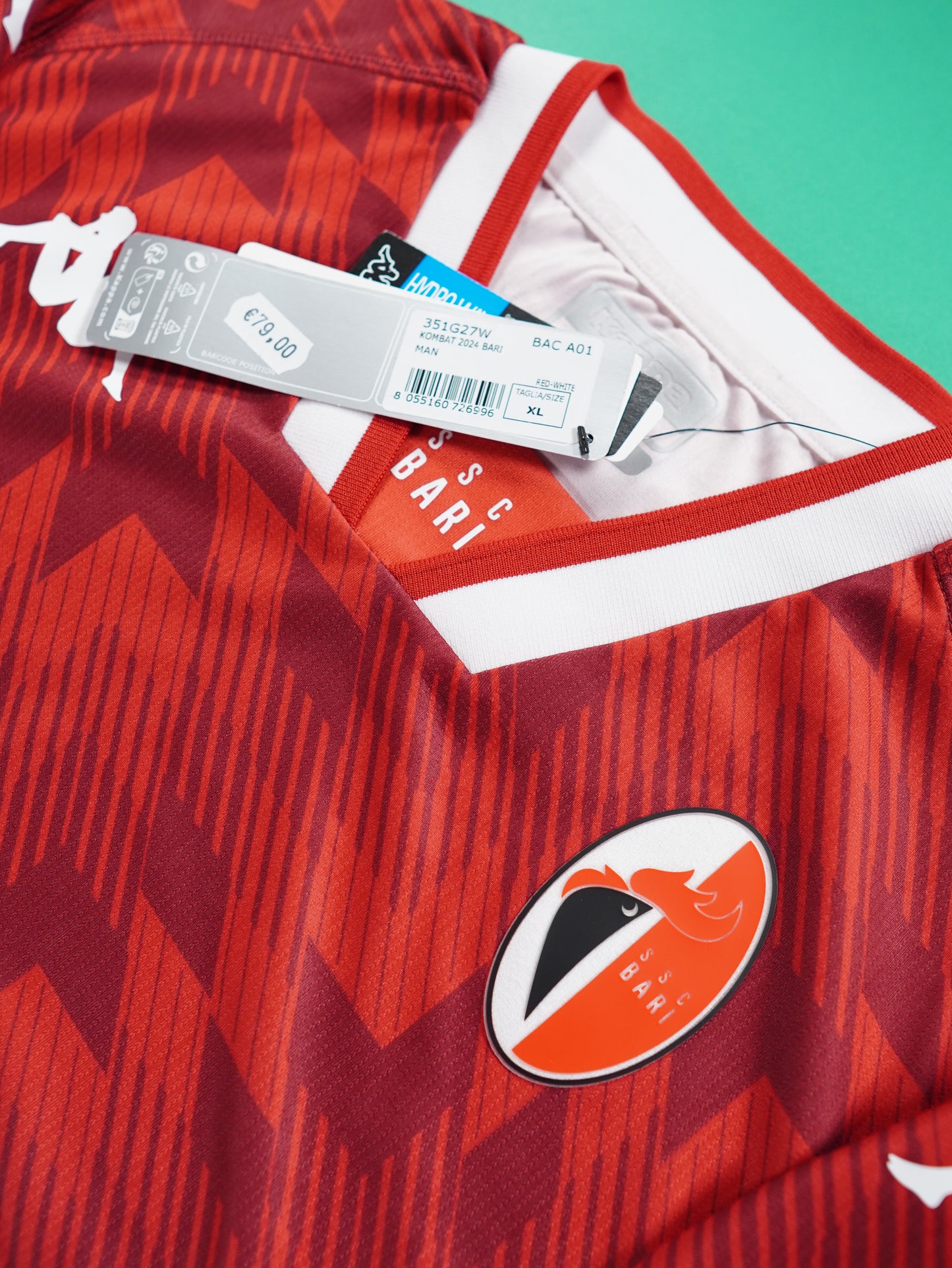 Maillot Officiel -  SSC Bari, 2023/2024, Away, Boutique, (XL), BNWT