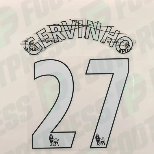 Flocado Oficial - Arsenal, Gervinho, 2011/2012 2012/2013, Local/Visitante, Blanco