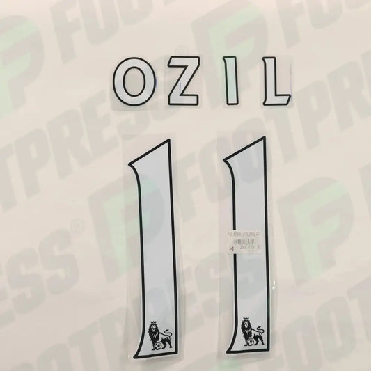 Flocado Oficial - Arsenal, Ozil, 2015/2016, Local, Blanco