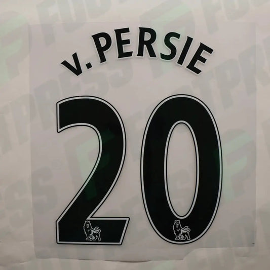 Rebaño Oficial - Manchester United, Van Persie, 2010/2017, Local, Negro