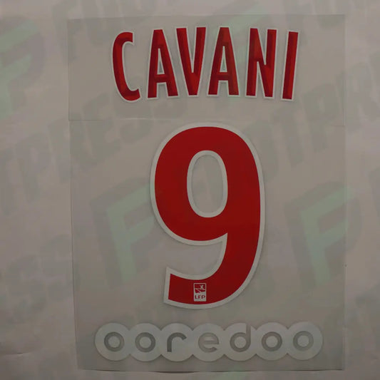 Flocado Oficial - Paris Saint-Germain, Cavani, 2018/2019, Local, Rojo (PSG)