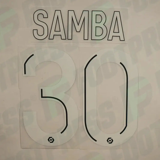 Flocado Oficial - Lente RC, Samba, 2022/2023, Visitante, Blanco