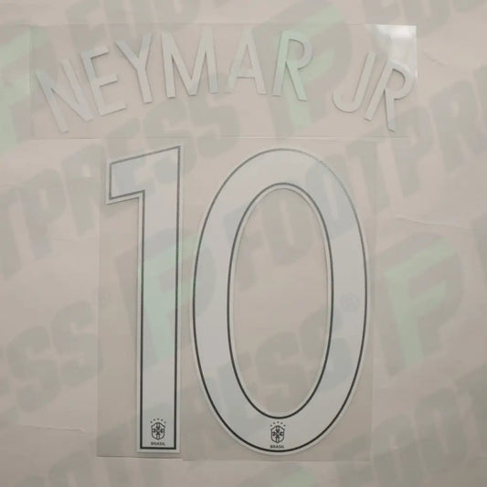 Flocado Oficial - Brasil, Neymar JR, 2016, Local, Blanco