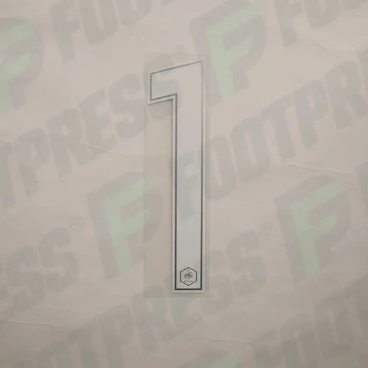 Official Flocking - France, Large Number 1, 2016, Home, White