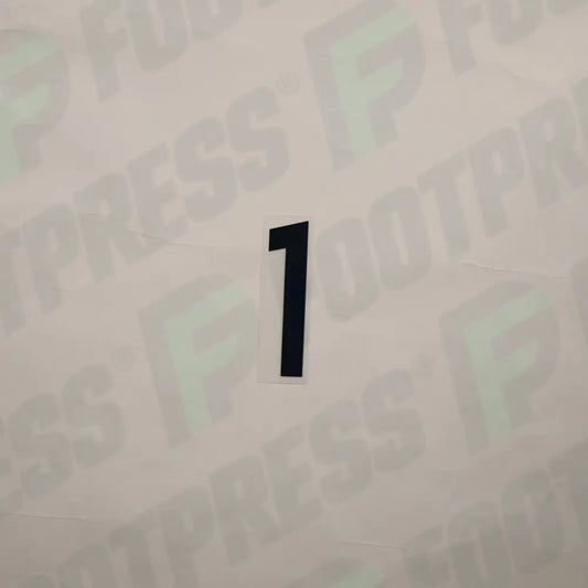 Flocado Oficial - Francia, Pequeño Número 1, 2016, Visitante, Azul