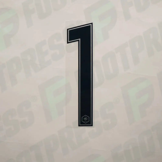 Flocado Oficial - Francia, Gran Número 1, 2016, Visitante, Azul