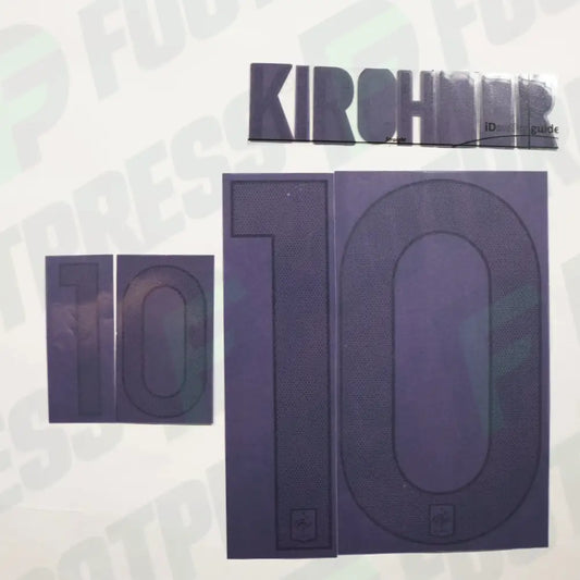 Flocado Oficial - Francia, Kirchner, 2012, Azul