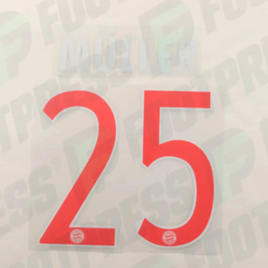 Flocado Oficial - Bayern Munich, Muller, 2015/2016, Tercera, Rosa