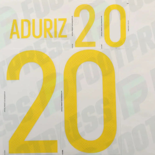 Rebaño Oficial - España, Aduriz, Eurocopa 2016, Local, Amarillo