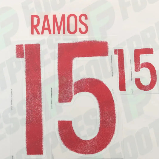 Rebaño Oficial - España, Sergio Ramos, Euro 2016, Visitante, Rojo,