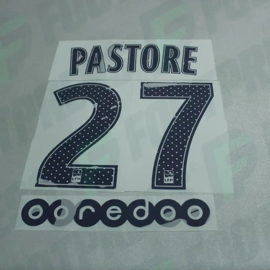 Flocado Oficial - Paris Saint-Germain, Pastore, 2017/2018, Visitante, Azul (PSG)