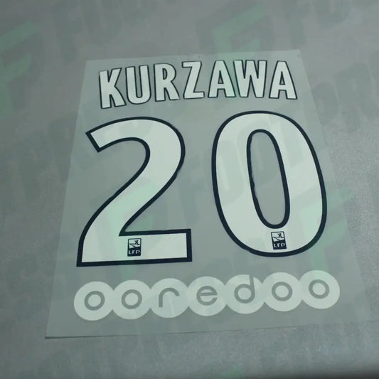 Flocado Oficial - Paris Saint-Germain, Kurzawa, 2016/2017, Visitante, Azul (PSG)