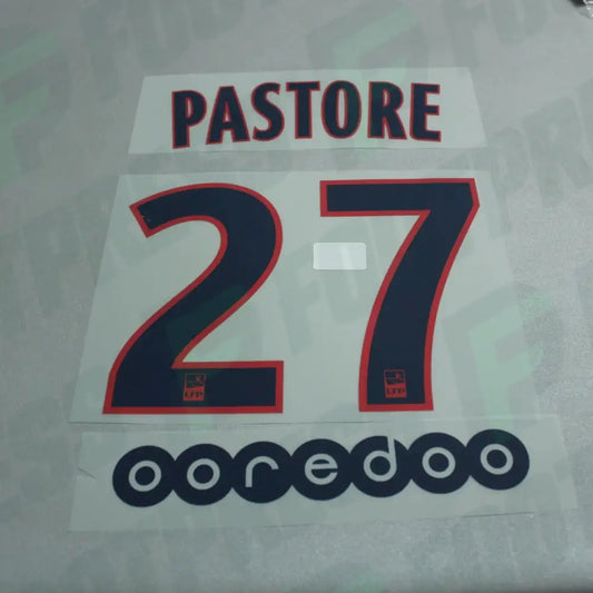 Flocado Oficial - Paris Saint-Germain, Pastore, 2015/2016, Segunda, Azul Marino (PSG)