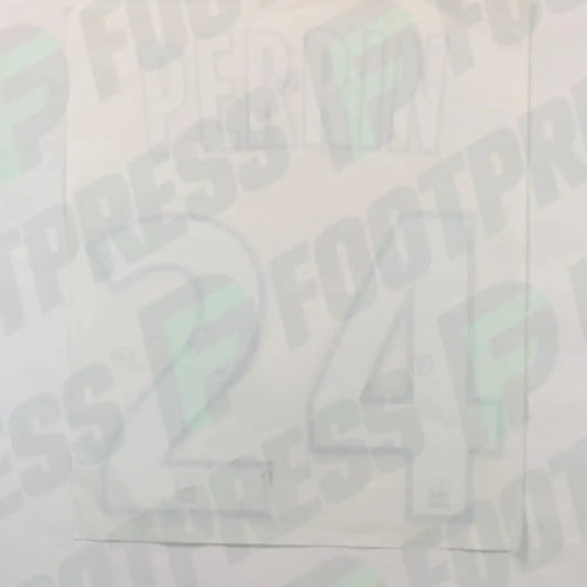 Flocado Oficial - AS Saint-Etienne,Perrin,2014/2015,Casa,Blanco (ASSE)