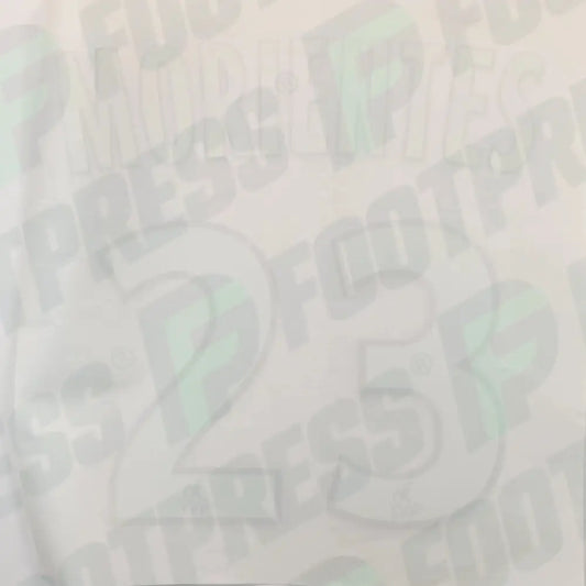 Flocado Oficial - Olympique de Marseille, Morientes, 2009/2010, Local, Blanco/Oro, (OM)