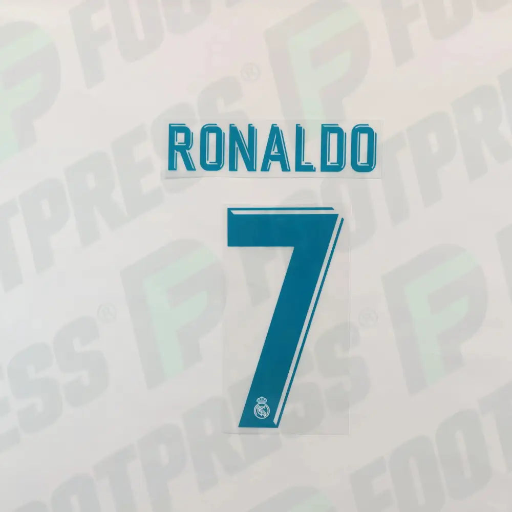 Flocage Officiel - Réal Madrid ENFANT, Ronaldo, 2013/2014, Away JUNIOR, Blanc Flocage Officiel - Réal Madrid ENFANT, Ronaldo, 2013/2014, Away JUNIOR, Blanc
