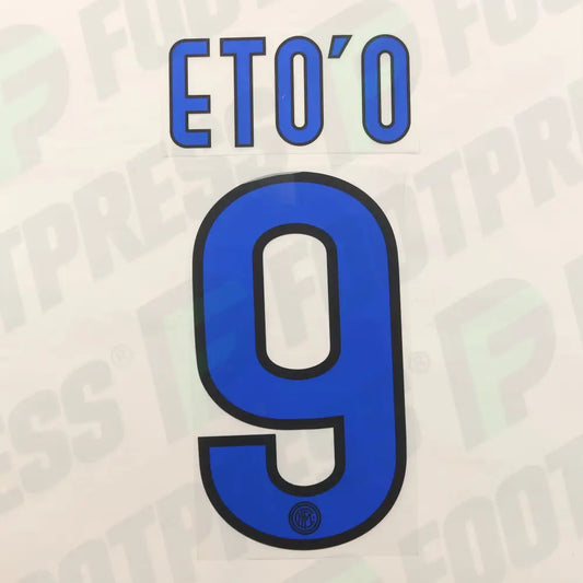 Flocado Oficial - Inter Milan, Eto'o, 2011/2012, Visitante, Azul