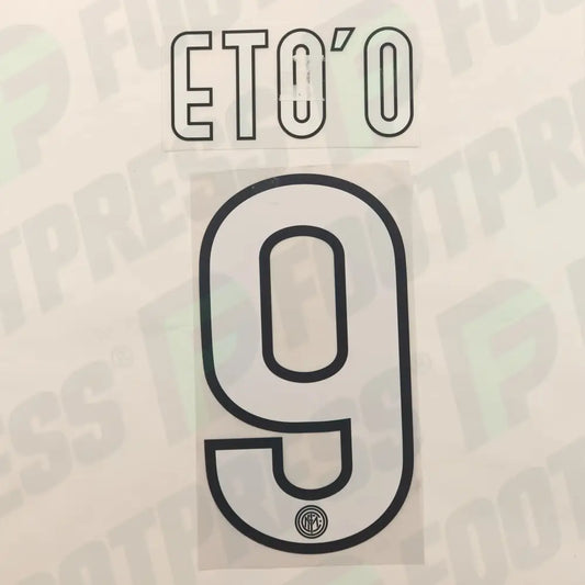 Flocado Oficial - Inter Milan, Eto'o, 2011/2012, Local, Blanco