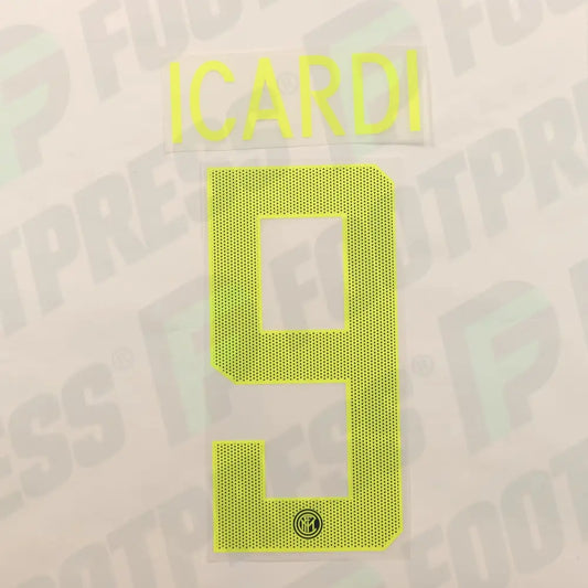Flocado Oficial - Inter Milan, Icardi, 2017/2018, Tercera, Amarillo