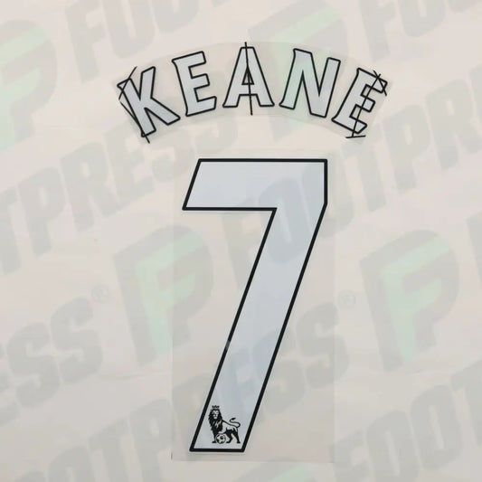 Official Nameset - Liverpool, Keane, 2011/2012, Home/Away, White