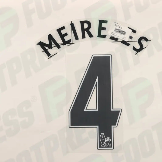 Official Nameset - Liverpool, Meireles, 2011/2012, Third, Black