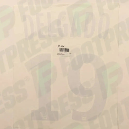 Flocado Oficial - Olympique Lyonnais, Delgado, 2010/2011, Local, Azul (OL)