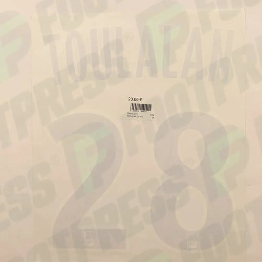 Flocado Oficial - Olympique Lyonnais, Toulalan, 2010/2011, Local, Azul (OL)