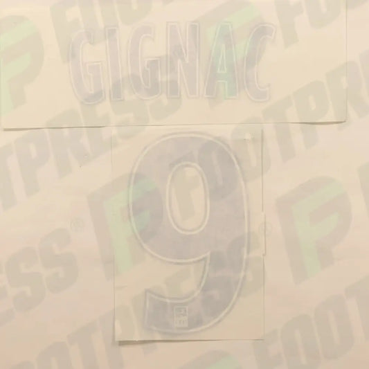 Flocado Oficial - Olympique de Marseille, Gignac, 2014/2015, Tercera, Azul oscuro (OM)