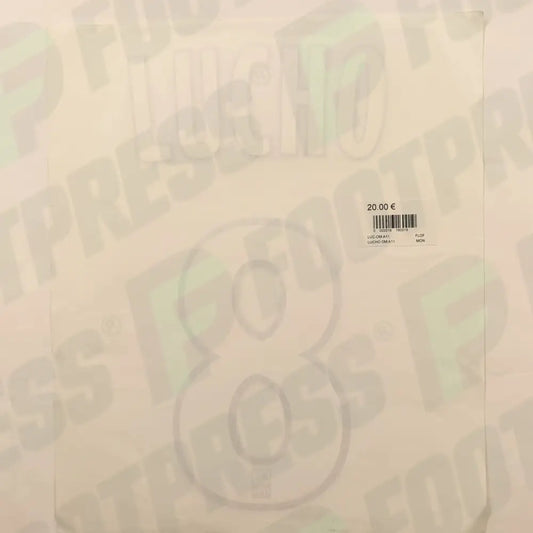 Flocado Oficial - Olympique de Marseille, Lucho, 2010/2011, Segunda, Blanco/Azul oscuro (OM)