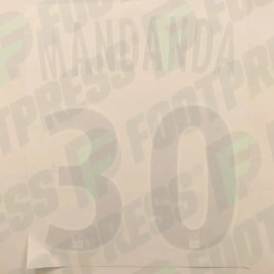 Flocado Oficial - Olympique de Marseille, Mandanda, 2011/2012, Segunda, Oro/Blanco (OM)