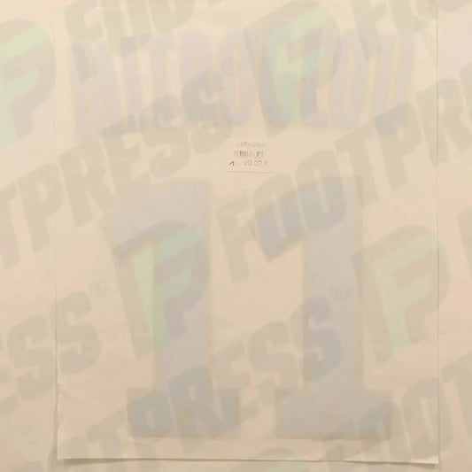 Flocado Oficial - Olympique de Marseille, Mitroglou, 2018/2019, Local, Azul/Oro (OM)