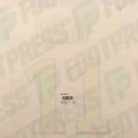 Flocado Oficial - Olympique de Marseille, Remy, 2010/2011, Tercera, Azul/Amarillo (OM)