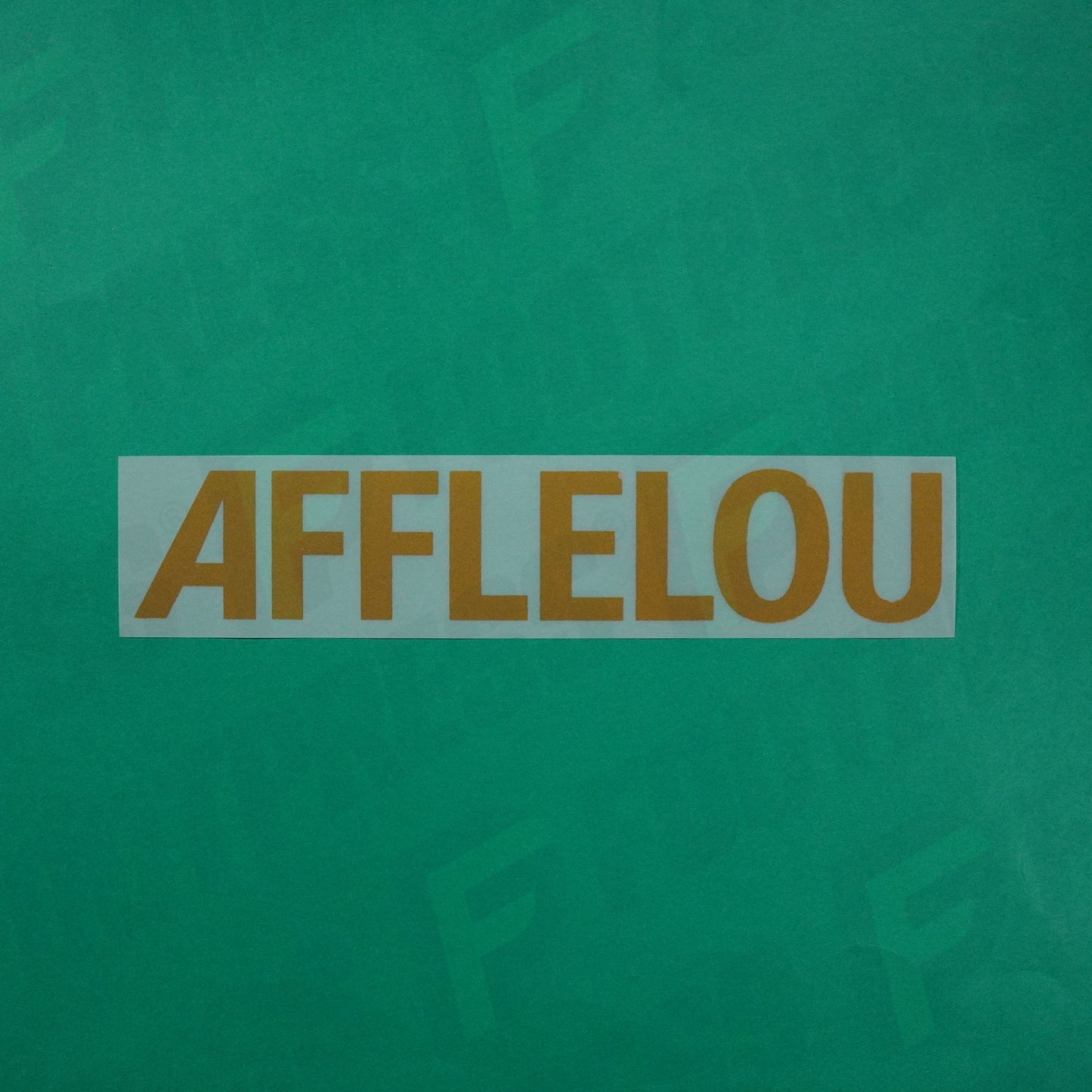 Flocage Officiel - Sponsor, AS Monaco, Afflelou, Doré