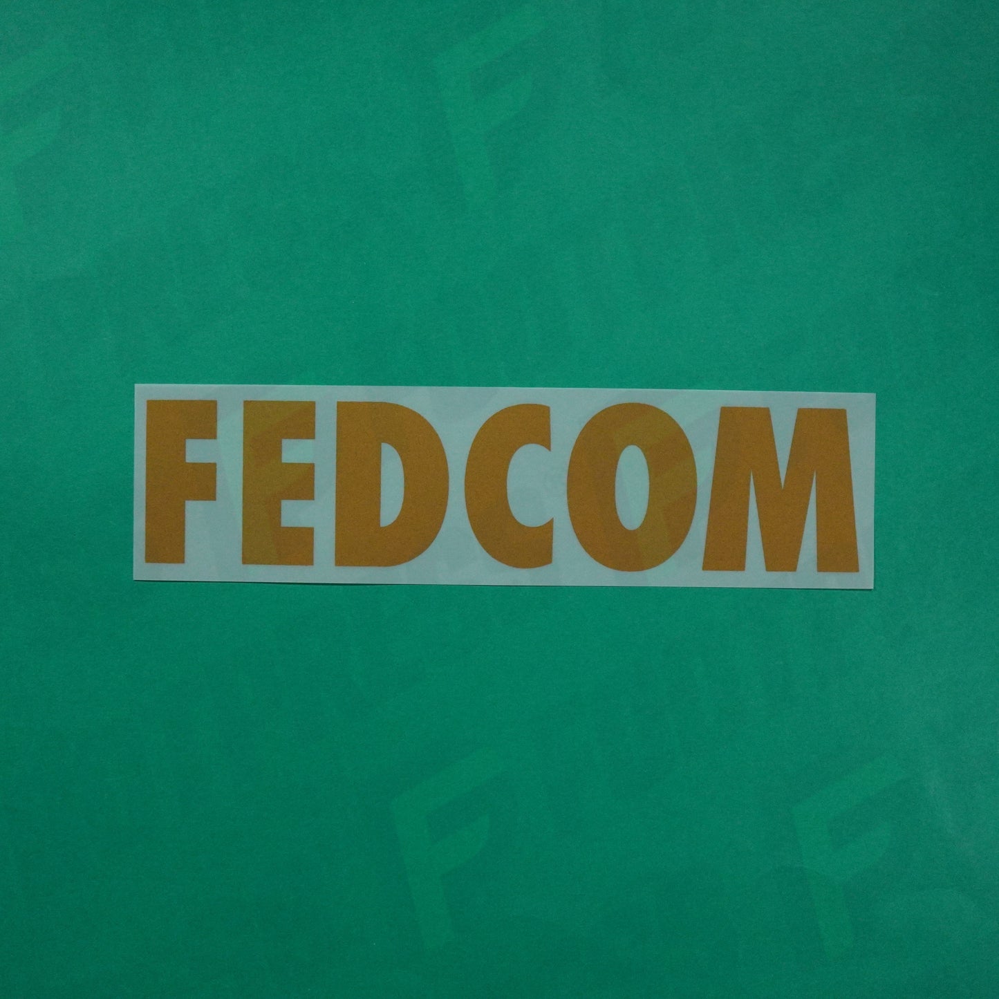 Flocage Officiel - Sponsor, AS Monaco, Fedcom, Doré