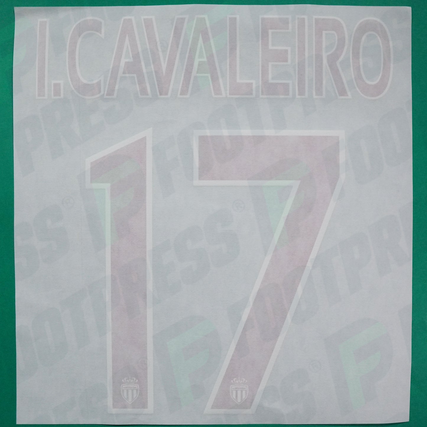 Flocage Officiel - AS Monaco, Ivan Cavaleiro, 2015/2016, Third, Rouge/Blanc