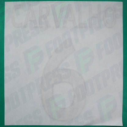 Flocage Officiel - AS Monaco, Carvalho, 2015/2016 2016/2017, Away Europe, Doré/Bleu foncé