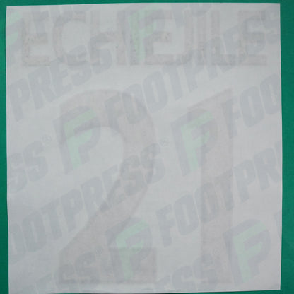 Flocage Officiel - AS Monaco, Echiejile, 2015/2016 2016/2017, Away Europe, Doré/Bleu foncé