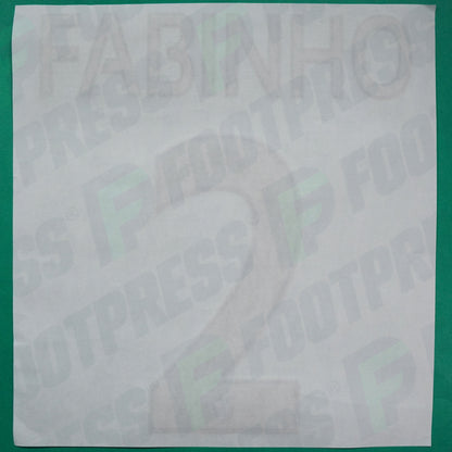 Flocage Officiel - AS Monaco, Fabinho, 2015/2016 2016/2017, Away Europe, Doré/Bleu foncé