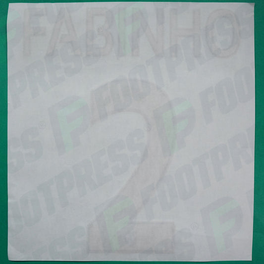 Flocage Officiel - AS Monaco, Fabinho, 2015/2016 2016/2017, Away Europe, Doré/Bleu foncé