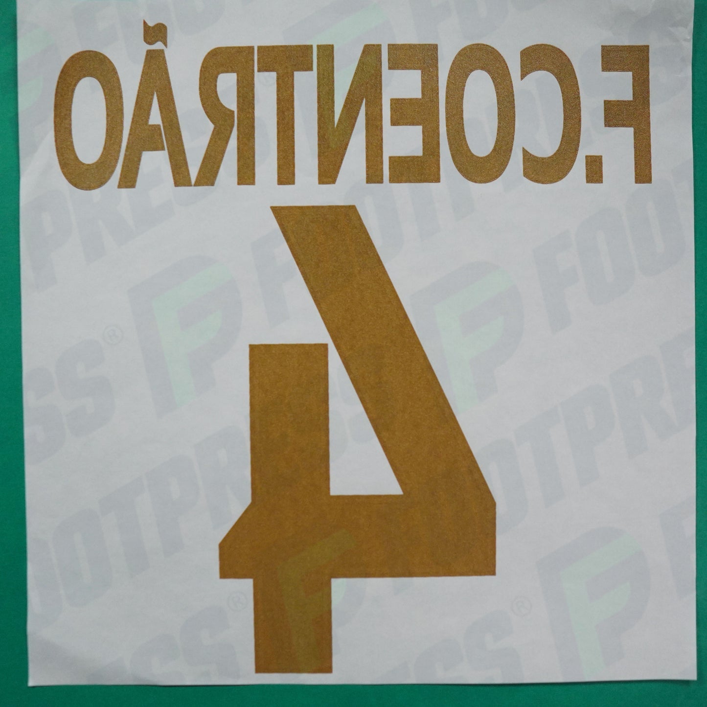 Flocage Officiel - AS Monaco, Coentrão, 2015/2016 2016/2017, Away Europe, Doré/Bleu foncé