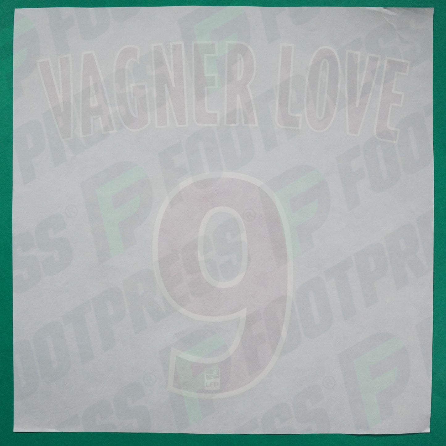 Flocage Officiel - AS Monaco, Vagner Love, Third, 2015/2016, Rouge/Blanc