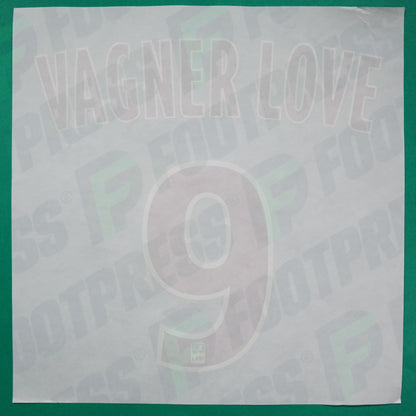 Flocage Officiel - AS Monaco, Vagner Love, Third, 2015/2016, Rouge/Blanc