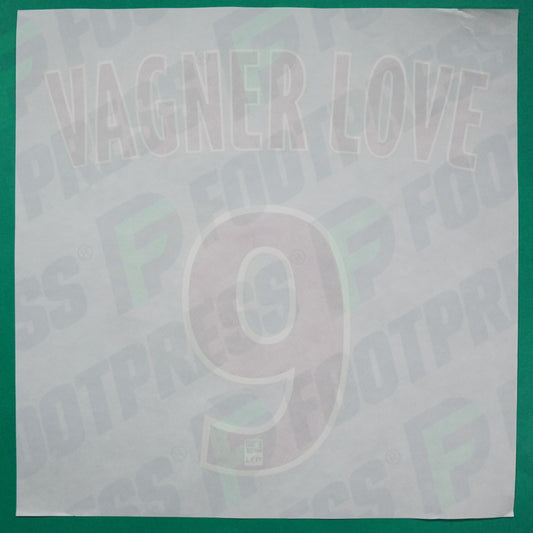 Flocage Officiel - AS Monaco, Vagner Love, Third, 2015/2016, Rouge/Blanc