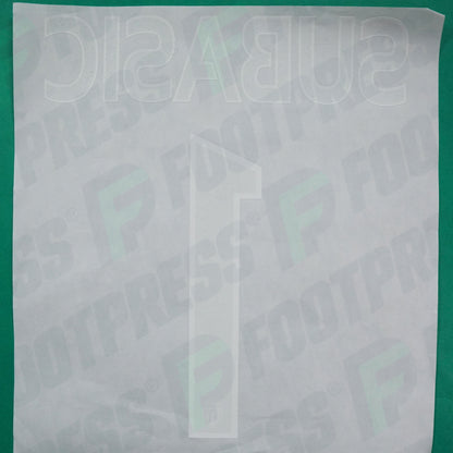 Flocage Officiel - AS Monaco, Subasic, 2015/2016, GK Europe Petit Logo, Noir/Blanc